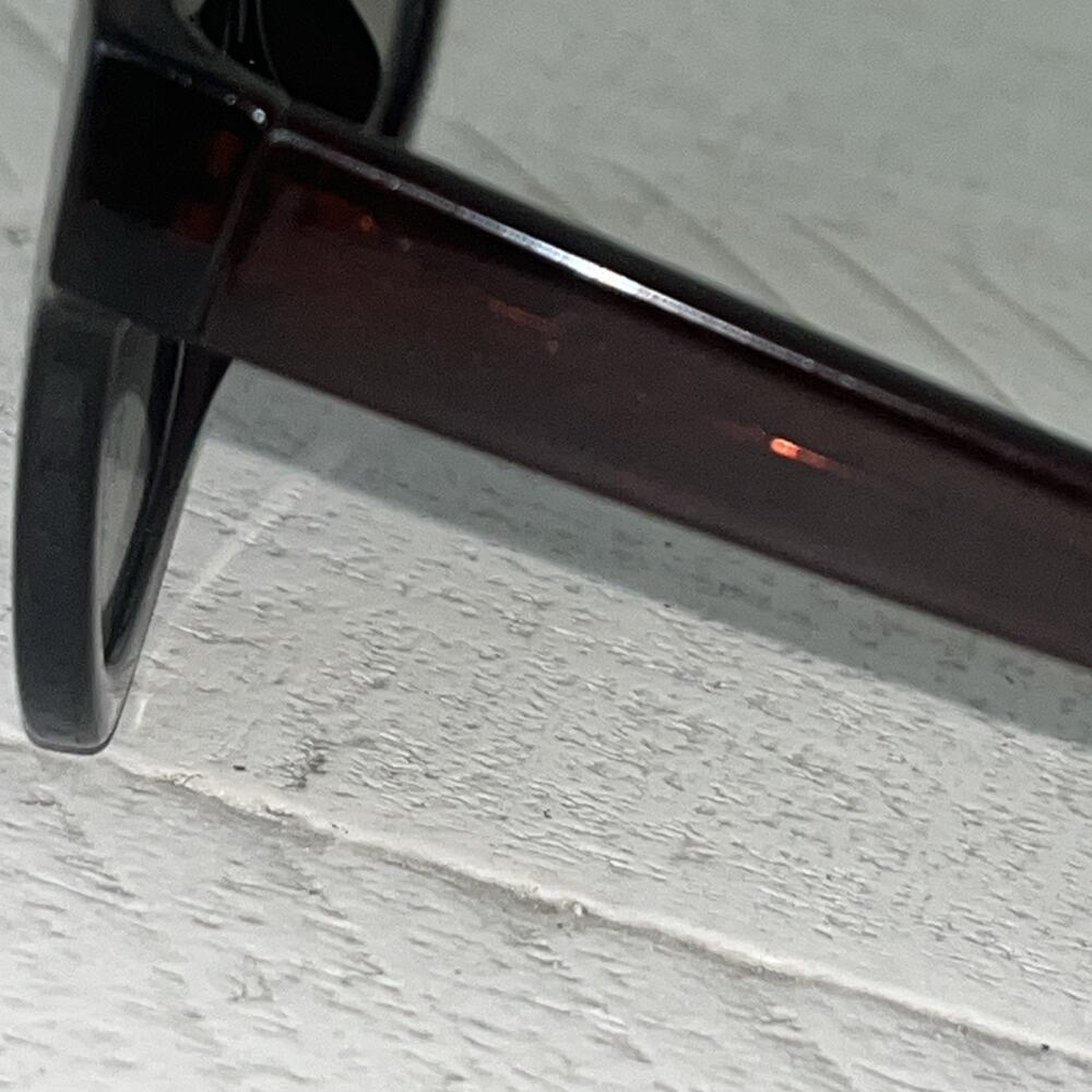 Salvatore Ferragamo SF1066S 210 Transparent Dark Brown Sunglasses. (52-21 140) 2 - Picture 3 of 14